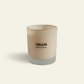 MINDFUL ELATION scented beeswax candle by VANAM — warm tonka and vanilla fragrance